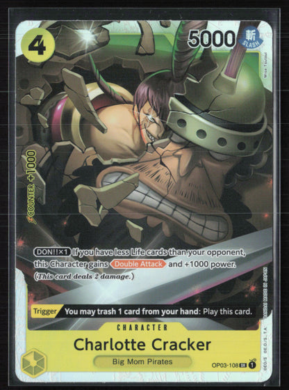 Charlotte Cracker Pillars of Strength Super Rare (One Piece)