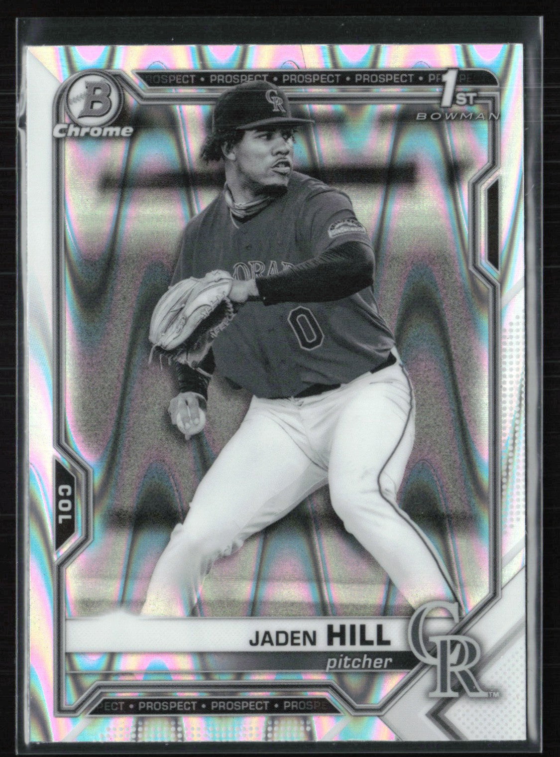 Jaden Hill 1st Bowman B&W Raywave