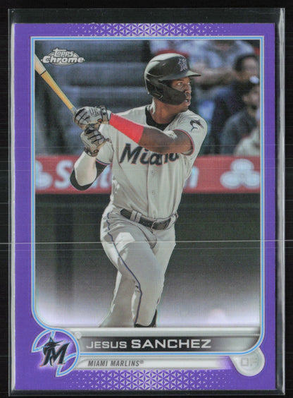 Jesus Sanchez Purple Refractor