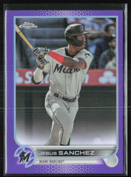 Jesus Sanchez Purple Refractor