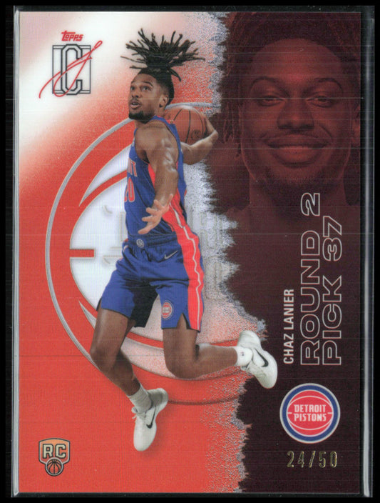 Chaz Lanier RC Orange Refractor /50