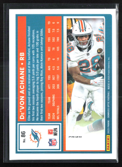 De'Von Achane Stars Holo