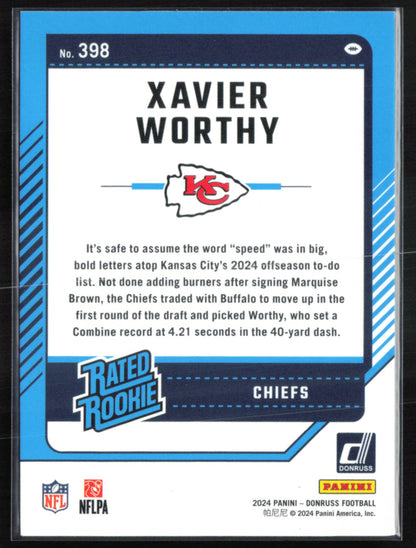 Xavier Worthy RC Purple