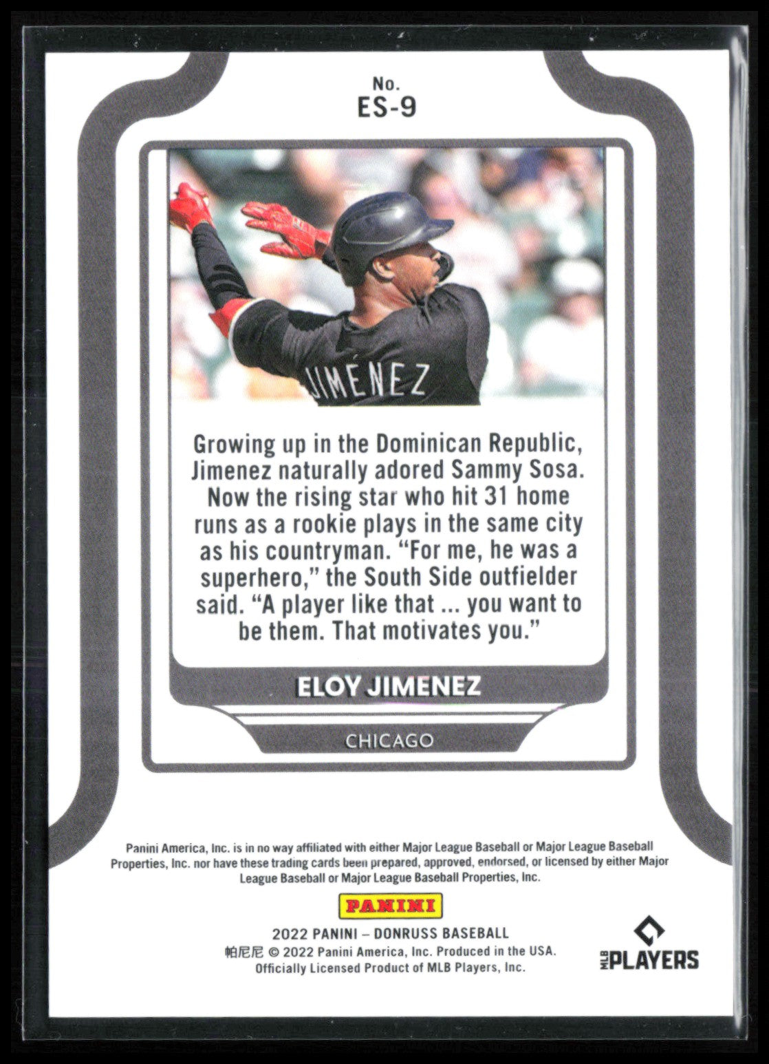 Eloy Jimenez Blue /249