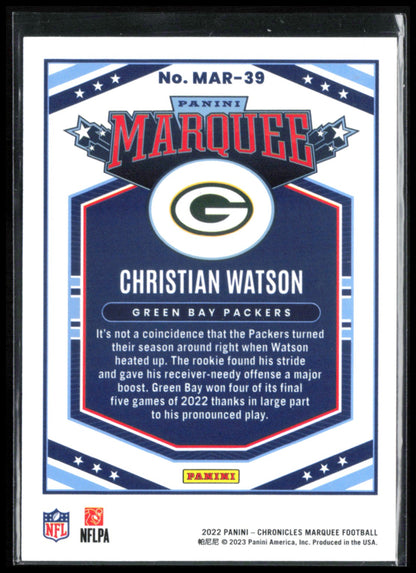 Christian Watson RC /199 Marquee Pink