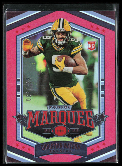 Christian Watson RC /199 Marquee Pink