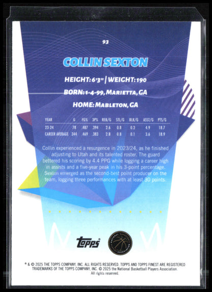 Collin Sexton Purple X-Fractor /150