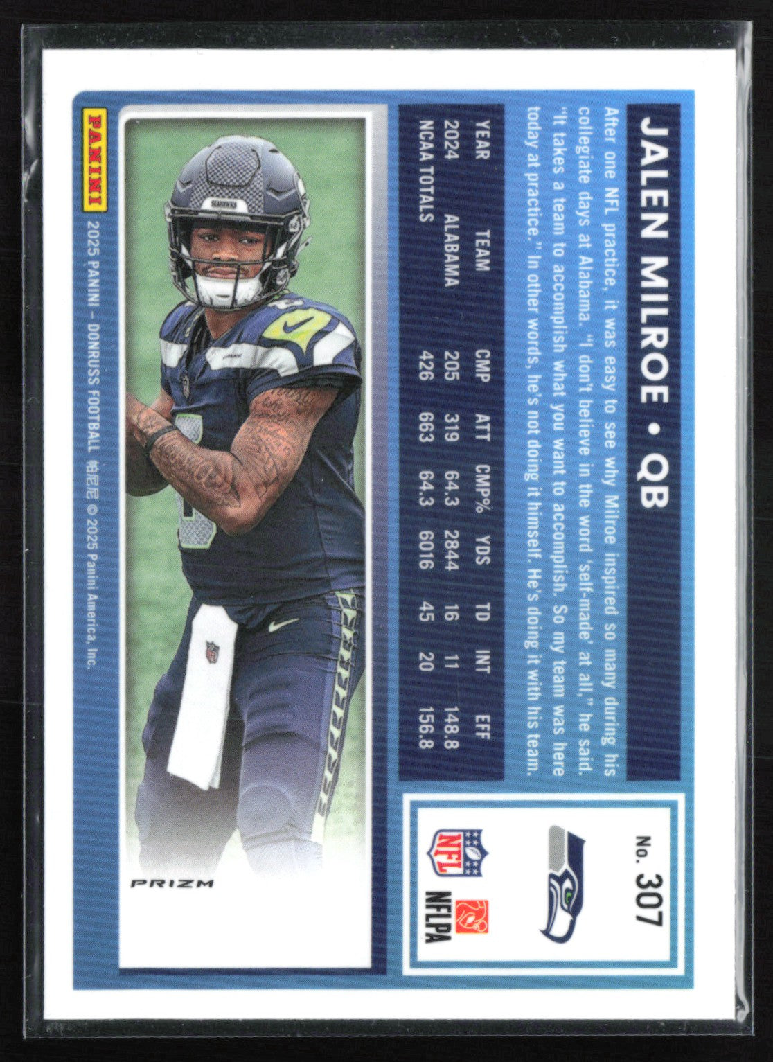 Jalen Milroe RC Pink