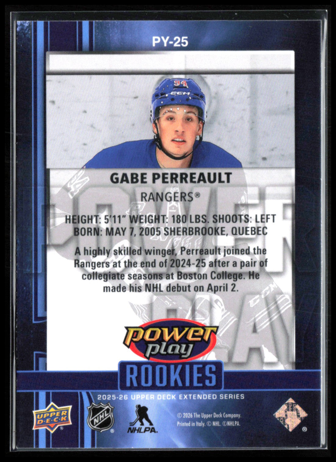 Gabe Perreault RC
