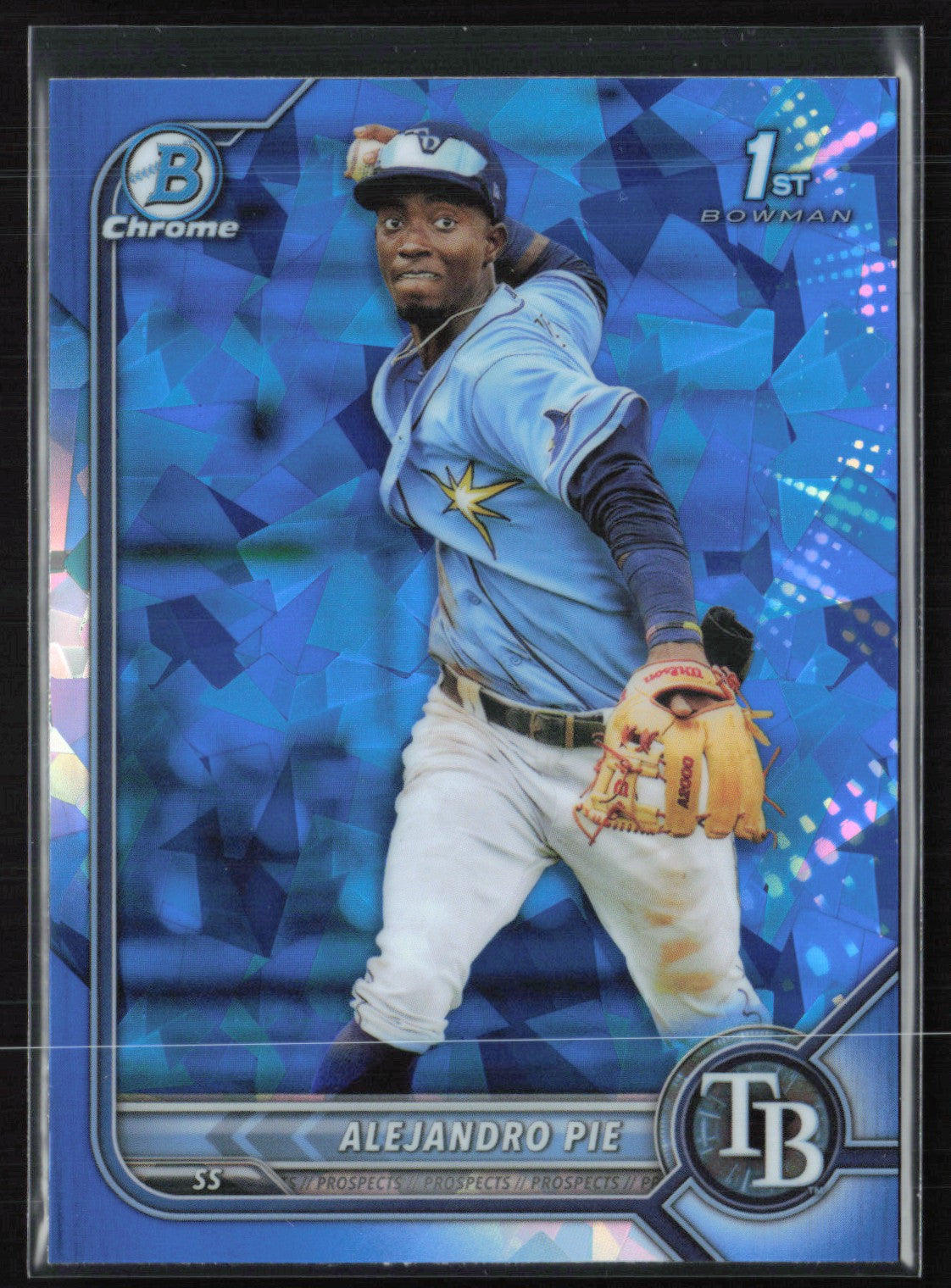 Alejandro Pie 1st Bowman Sapphire