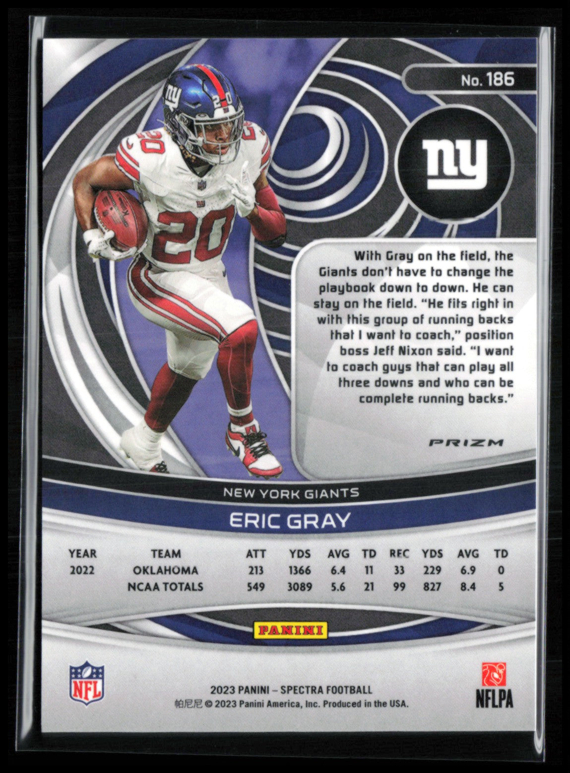 Eric Gray RC SIlver