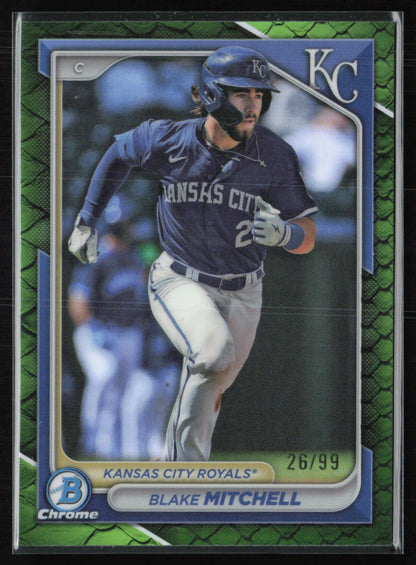 Blake Mitchell /99 Green Reptilian Refractor