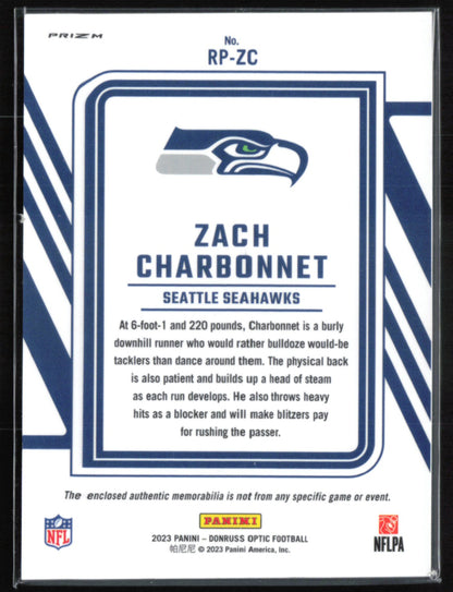 Zach Charbonnet RC Blue Hyper Mem