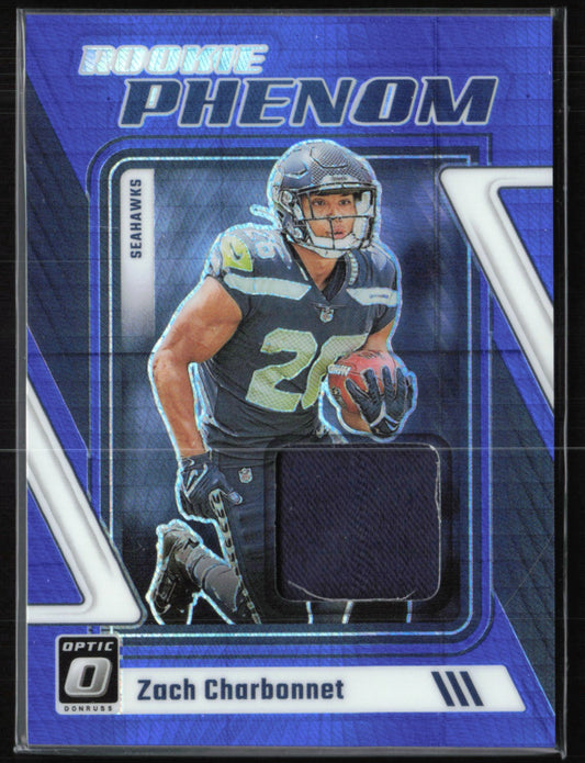 Zach Charbonnet RC Blue Hyper Mem