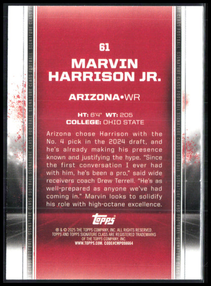 Marvin Harrison Jr RC