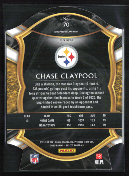 Chase Claypool RC Purple Die-Cut