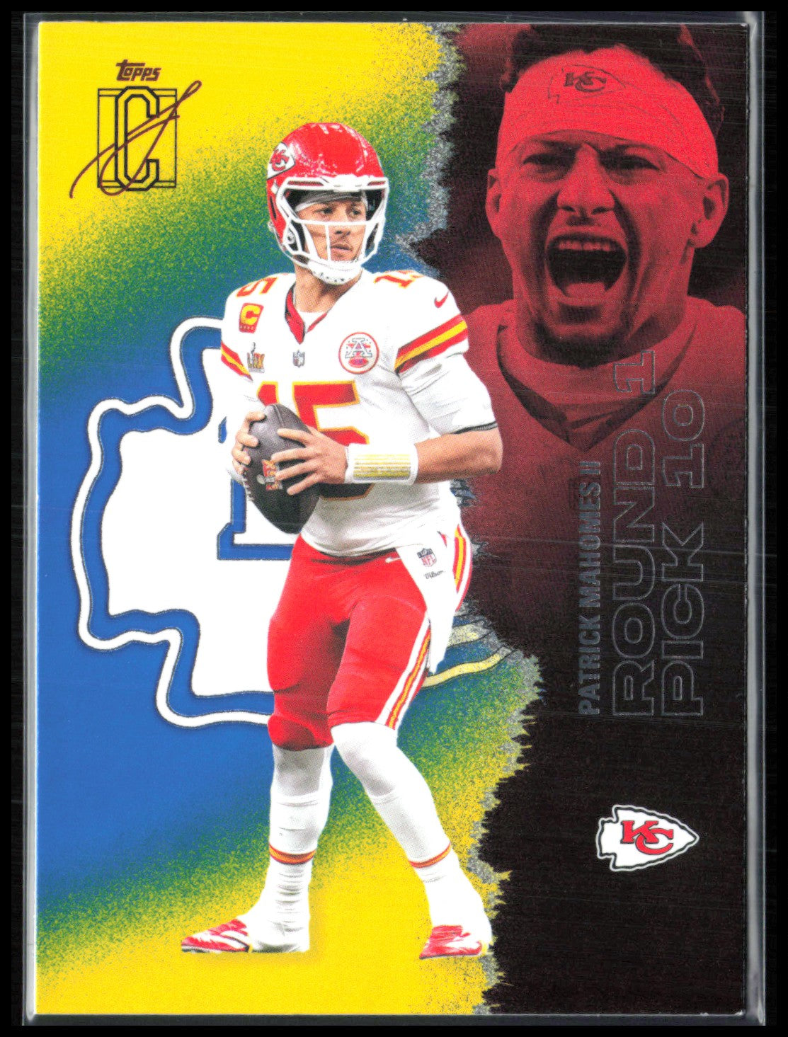Patrick Mahomes II Yellow Parallel