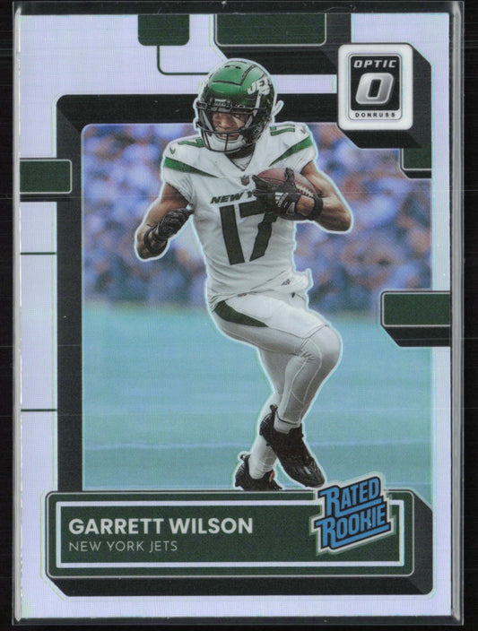 Garrett Wilson RC Optic Holo Rated Rookie