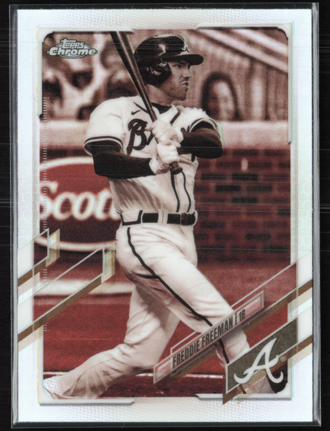 Freddie Freeman Sepia Refractor
