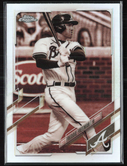 Freddie Freeman Sepia Refractor