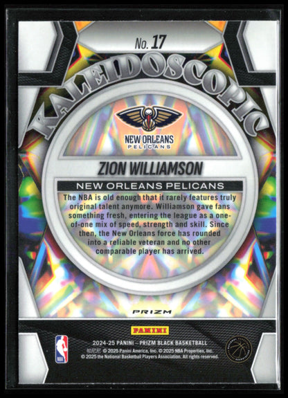 Zion Williamson Kaleidoscopic Silver