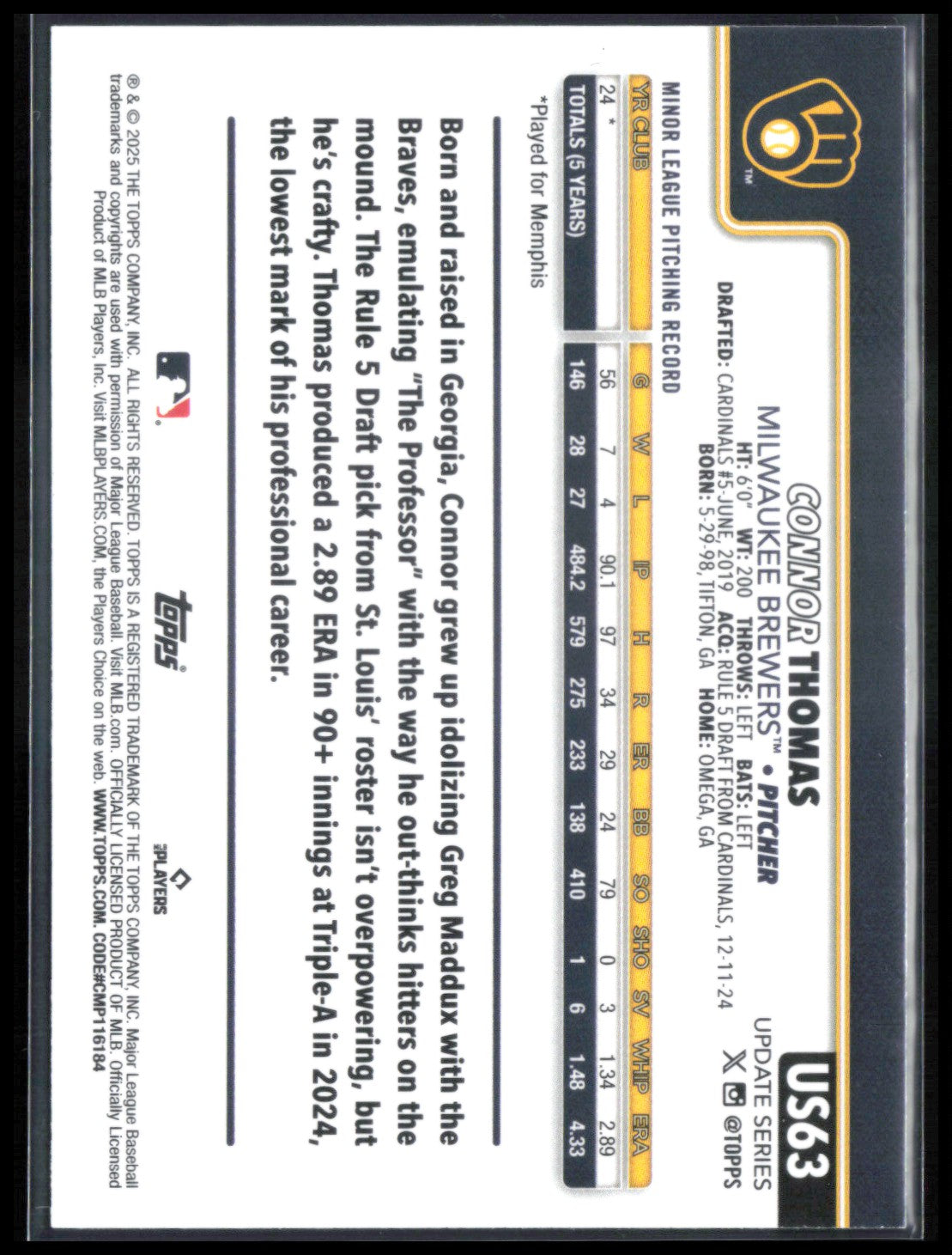 Connor Thomas RC Foil