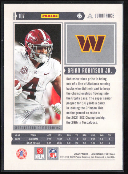 Brian Robinson Jr. RC Blue /149