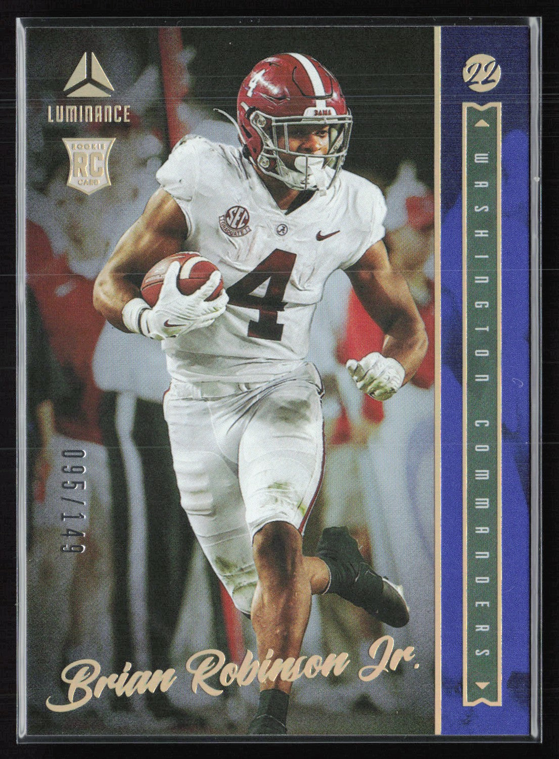 Brian Robinson Jr. RC Blue /149