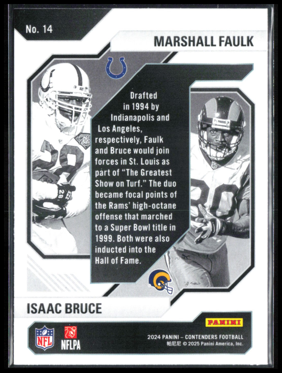Marshall Faulk/Isaac Bruce
