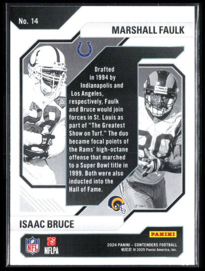 Marshall Faulk/Isaac Bruce
