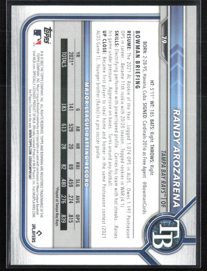 Randy Arozarena Purple /250