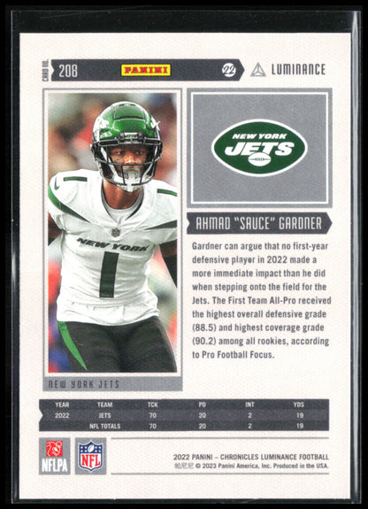 Ahmad Sauce Gardner RC