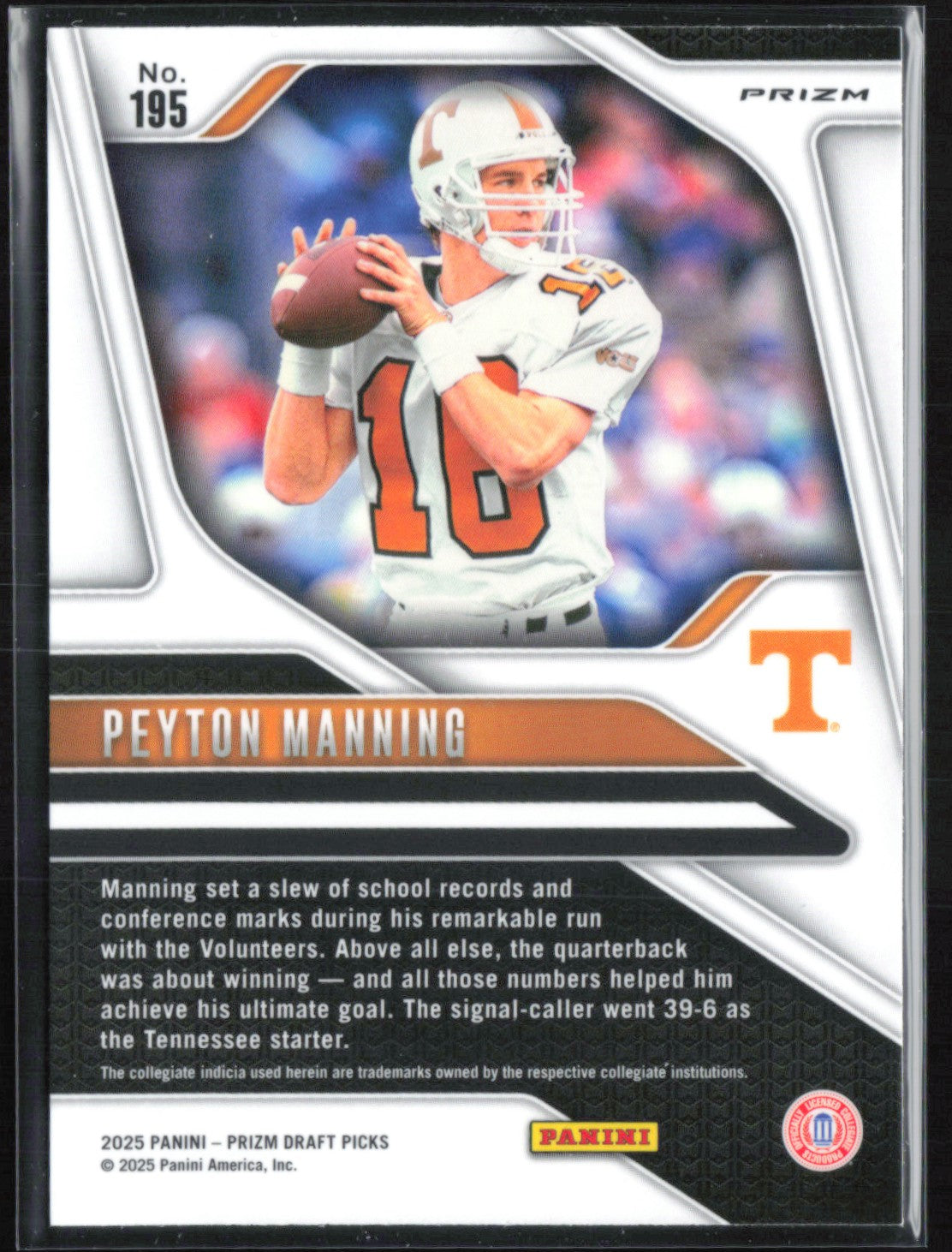 Peyton Manning Green Prizm