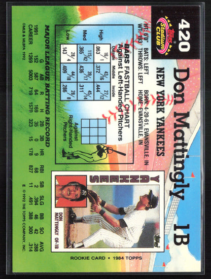 Don Mattingly 1992 TSC