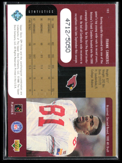 Frank Sanders /5050