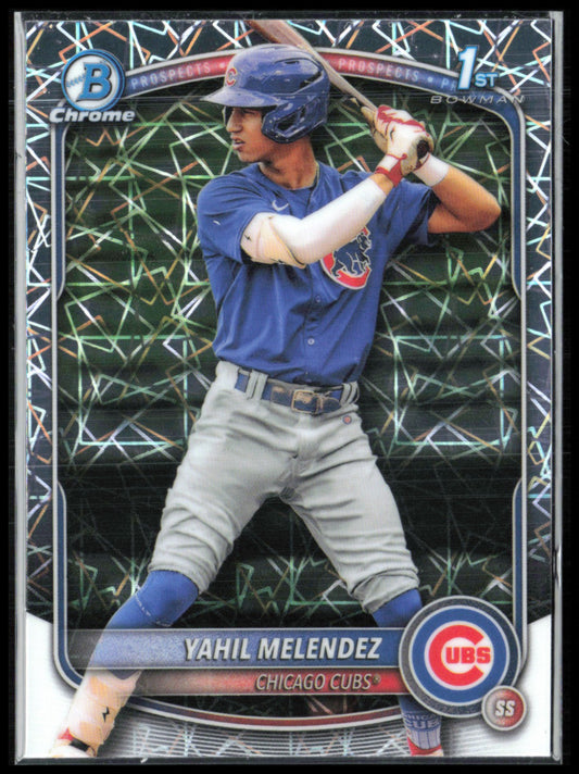 Yahil Melendez 1st Bowman Laser