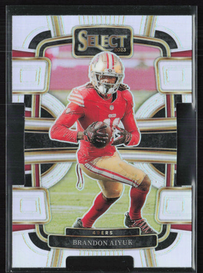 Brandon Aiyuk Silver Die-Cut