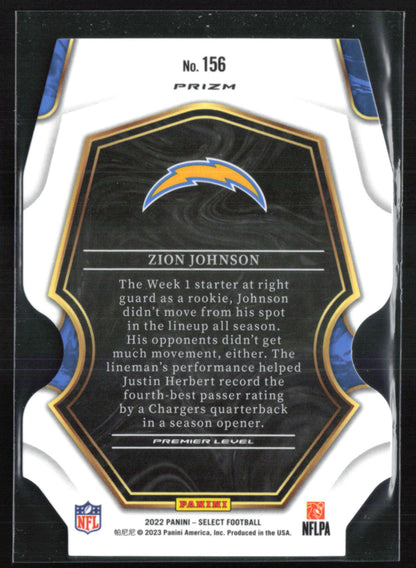 Zion Johnson Black Red Die-Cut RC