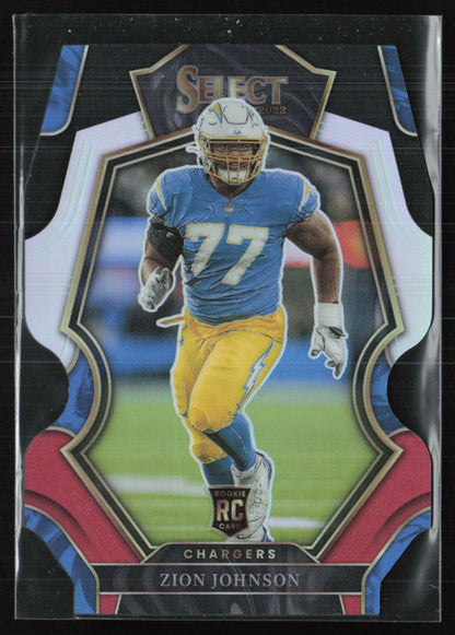 Zion Johnson Black Red Die-Cut RC