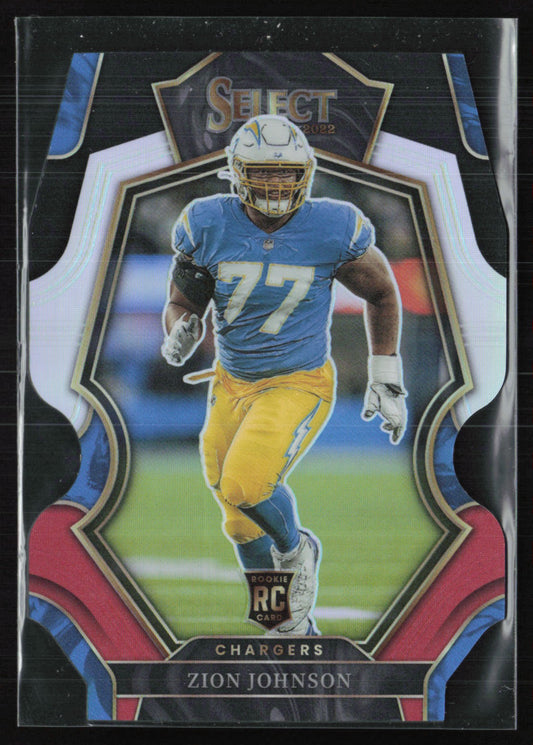Zion Johnson Black Red Die-Cut RC