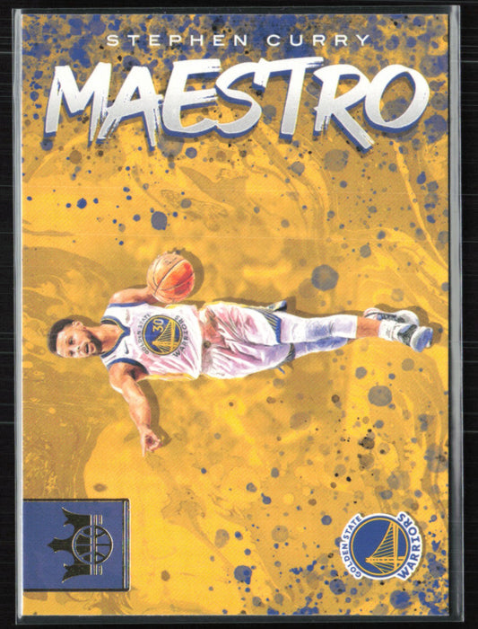 Stephen Curry Maestro 2019-20 Panini Court Kings