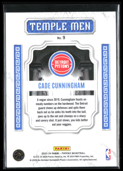 Cade Cunningham Teal Velocity