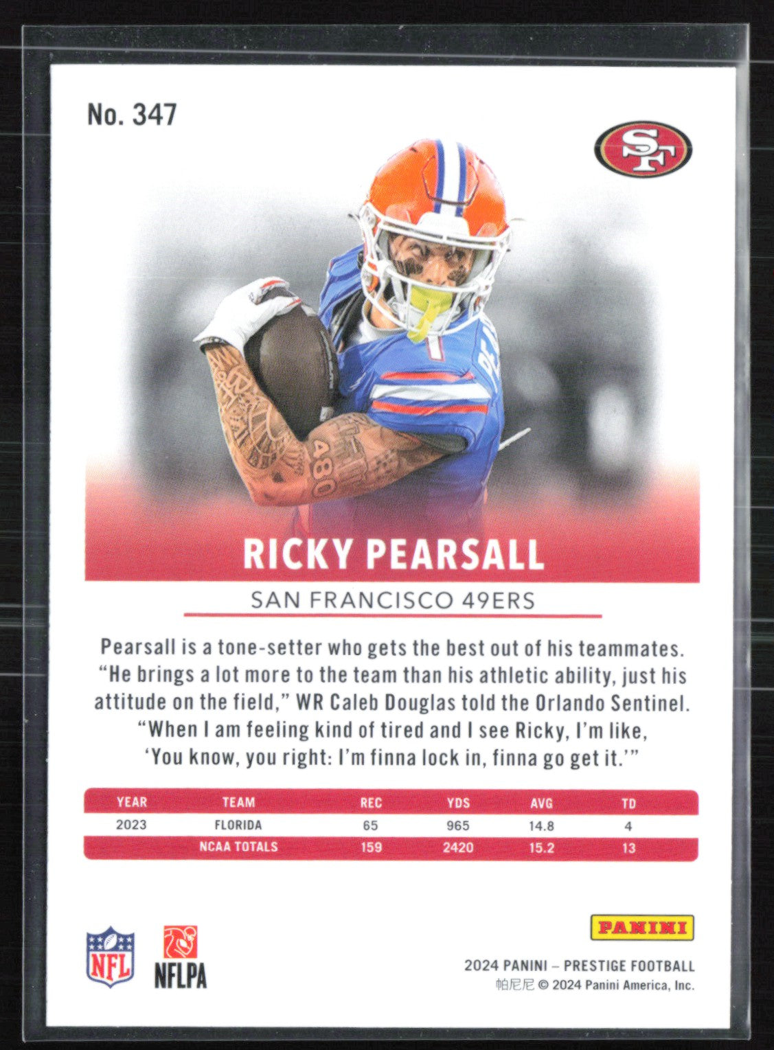 Ricky Pearsall RC