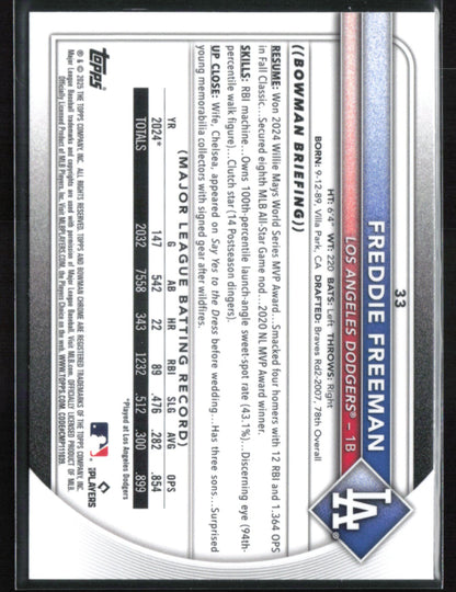 Freddie Freeman Mojo
