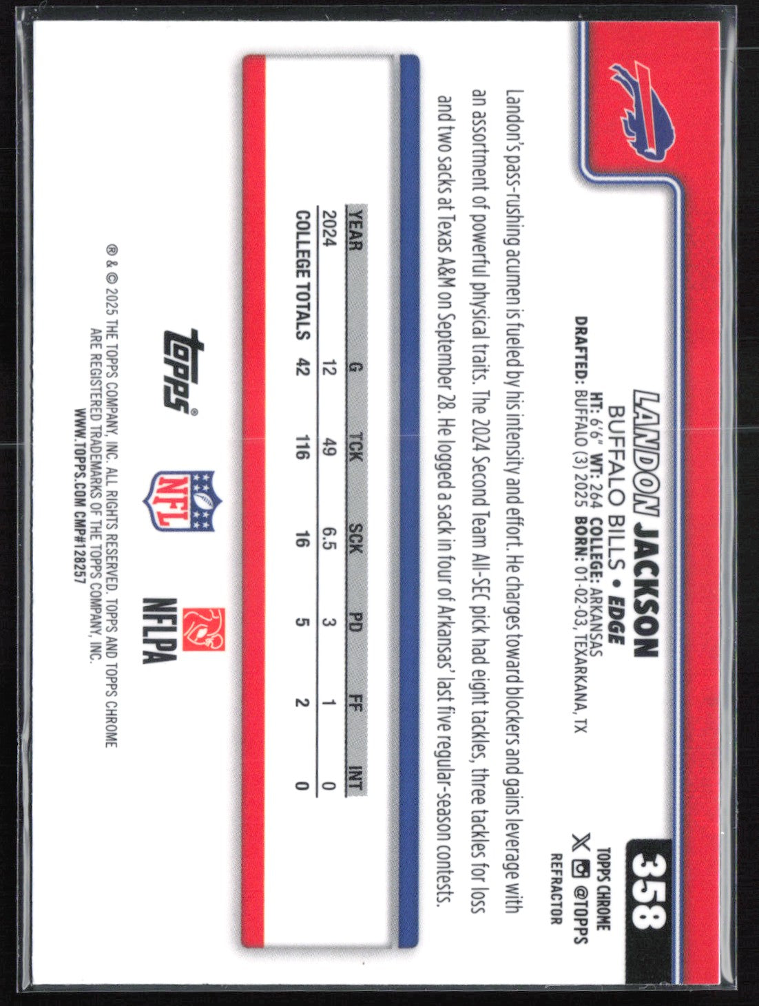 Landon Jackson RC Refractor