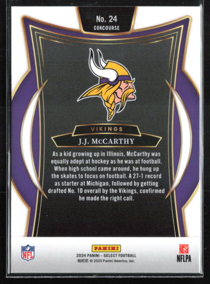 J.J. McCarthy RC Concourse