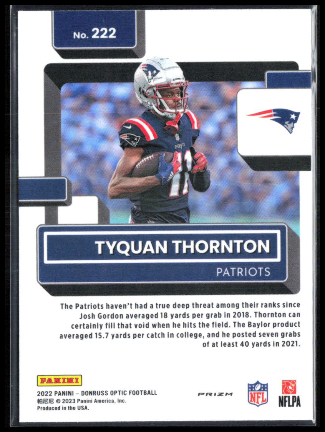 Tyquan Thornton RC Purple Shock