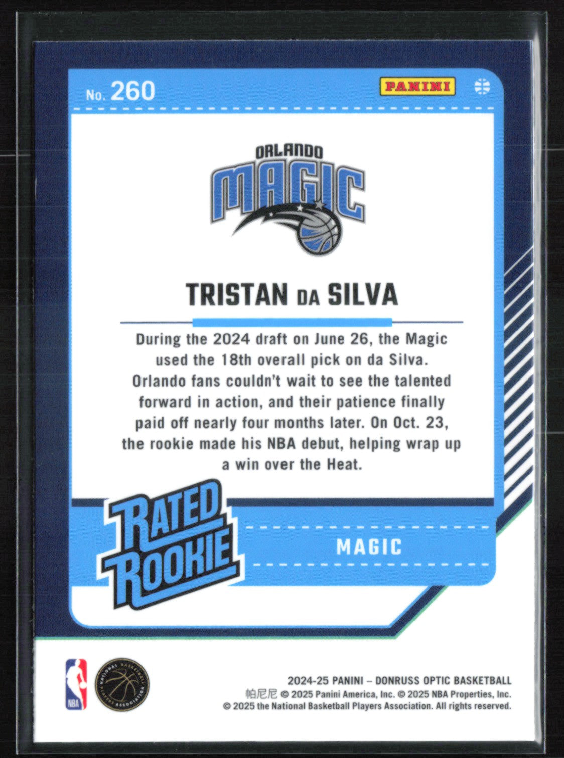 Tristan da Silva RC Optic