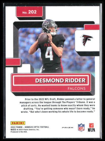 Desmond Ridder RC Holo
