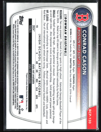 Conrad Cason 1st Bowman Reptilian